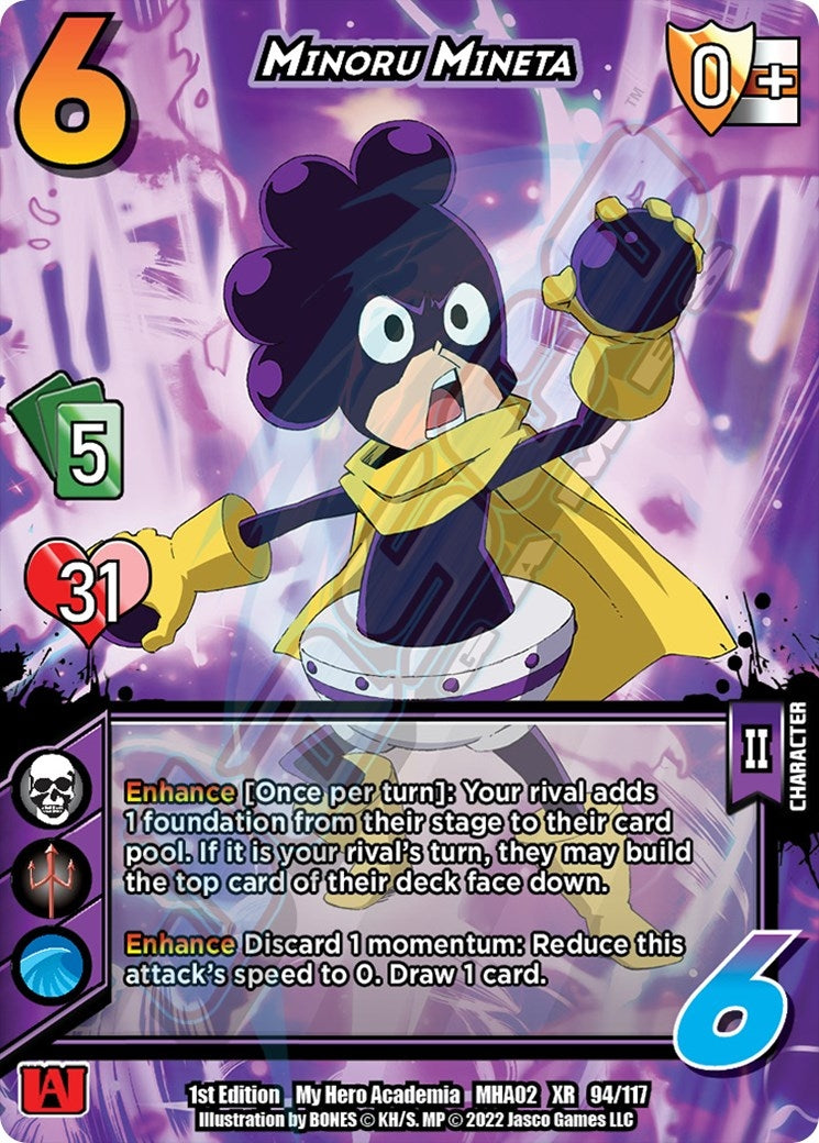 Minoru Mineta (XR) (94) [MHA2] - UniVersus Single