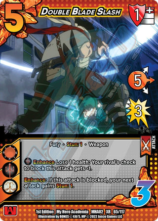 Double Blade Slash (XR) (65) [MHA2] - UniVersus Single