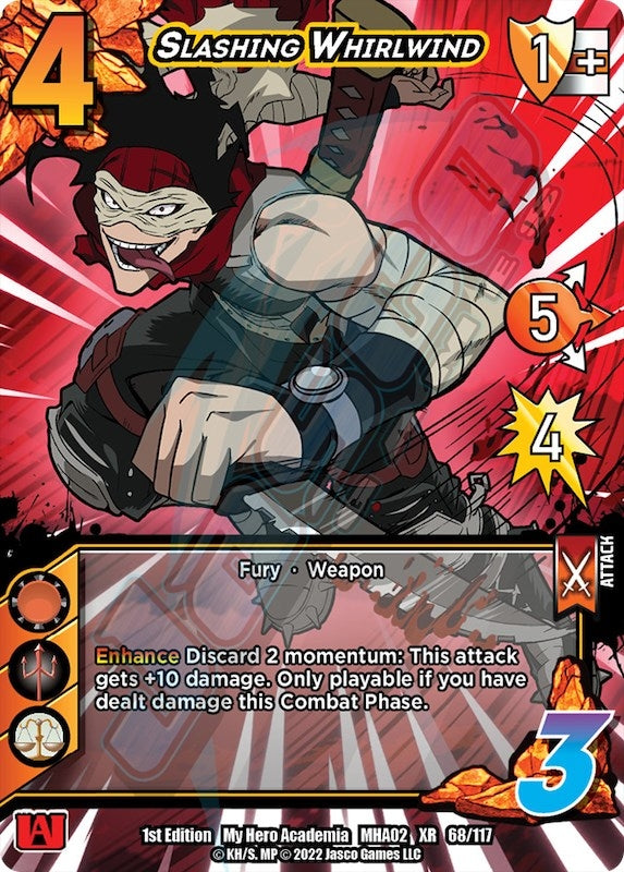 Slashing Whirlwind (XR) (68) [MHA2] - UniVersus Single