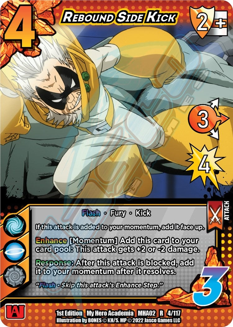 Rebound Side Kick (4) [MHA2] - UniVersus Single