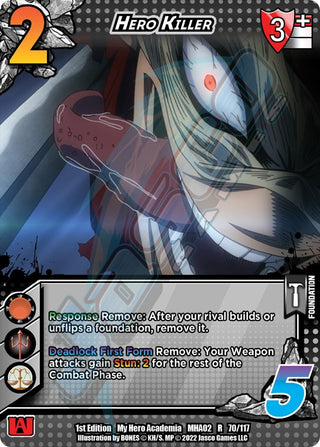 Hero Killer (70) [MHA2] - UniVersus Single
