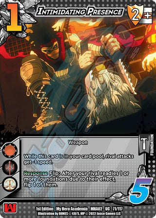 Intimidating Presence (71) [MHA2] - UniVersus Single