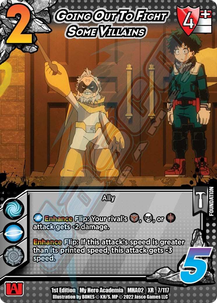 Going Out To Fight Some Villains (XR) (7) [MHA2] - UniVersus Single