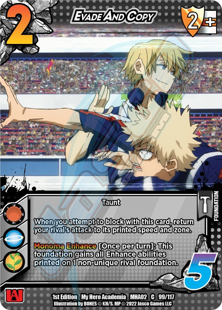 Evade And Copy (99) [MHA2] - UniVersus Single