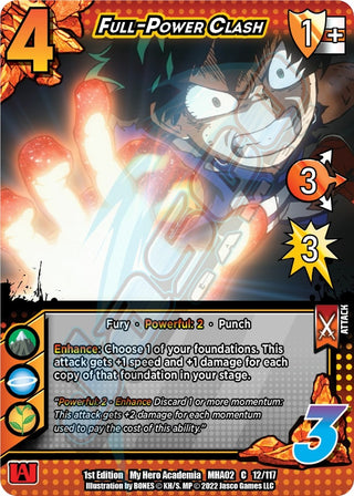 Full-Power Clash (12) [MHA2] - UniVersus Single