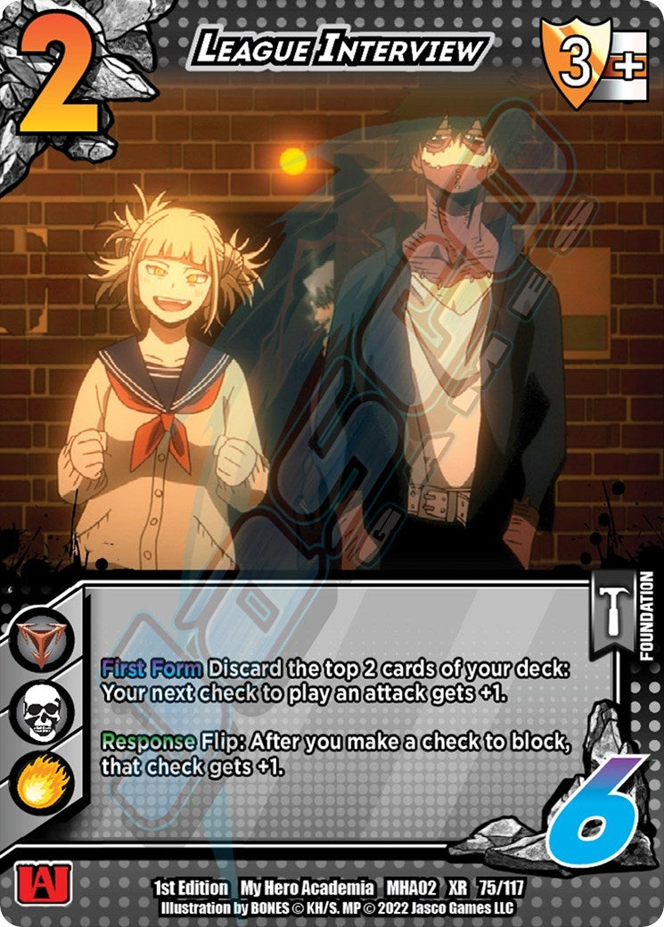 League Interview (XR) (75) [MHA2] - UniVersus Single