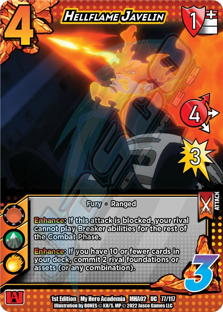 Hellflame Javelin (77) [MHA2] - UniVersus Single