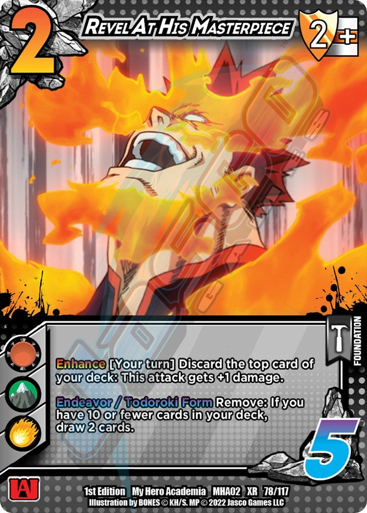 Revel At His Masterpiece (XR) (78) [MHA2] - UniVersus Single