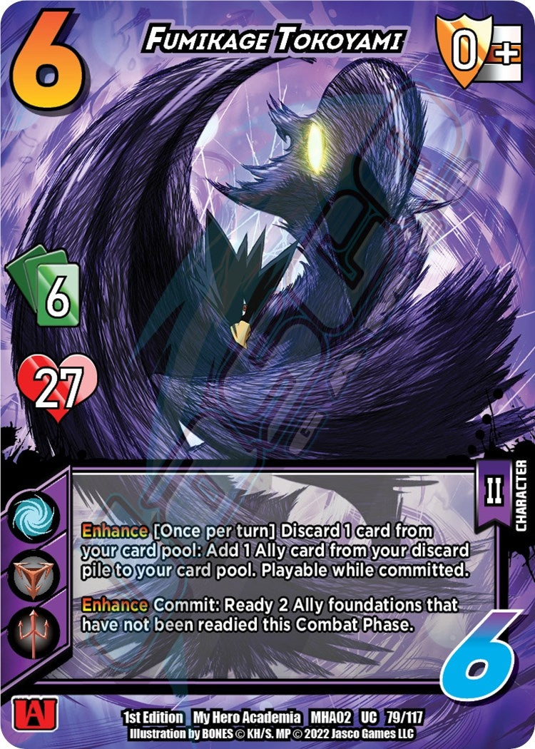 Fumikage Tokoyami (79) [MHA2] - UniVersus Single