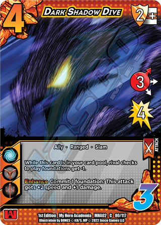 Dark Shadow Dive (80) [MHA2] - UniVersus Single