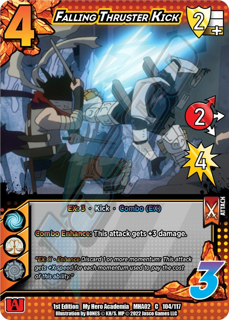Falling Thruster Kick (104) [MHA2] - UniVersus Single