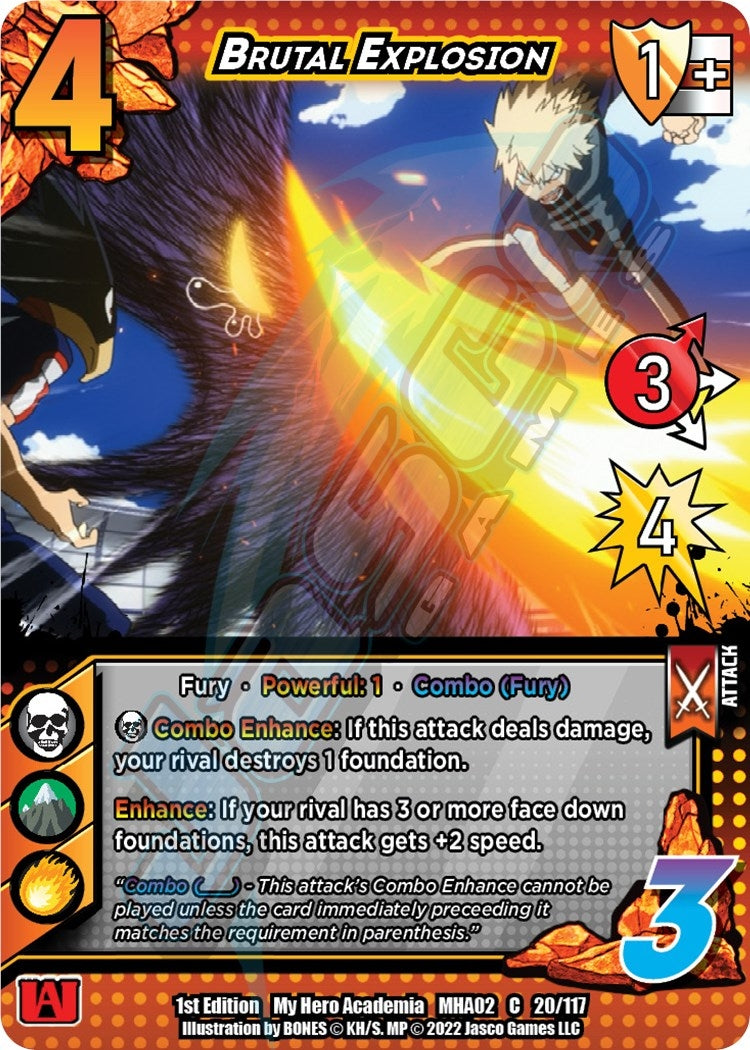 Brutal Explosion (20) [MHA2] - UniVersus Single