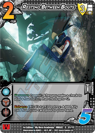 Resting Between Bouts (81) [MHA2] - UniVersus Single