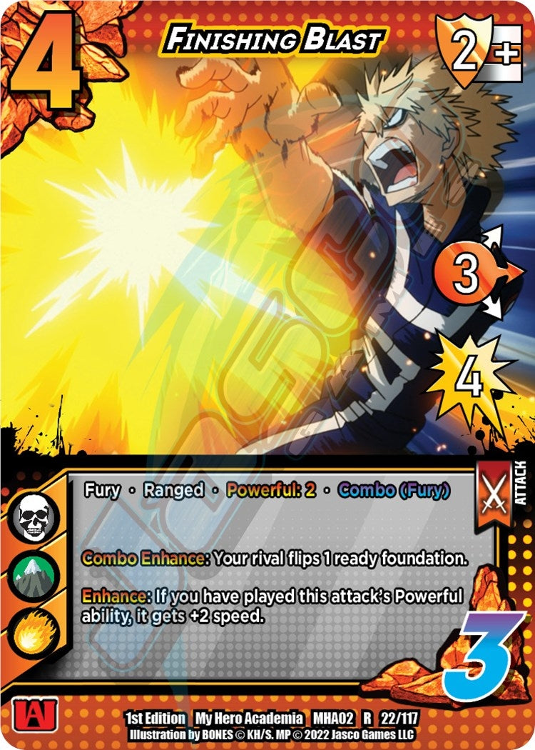 Finishing Blast (22) [MHA2] - UniVersus Single
