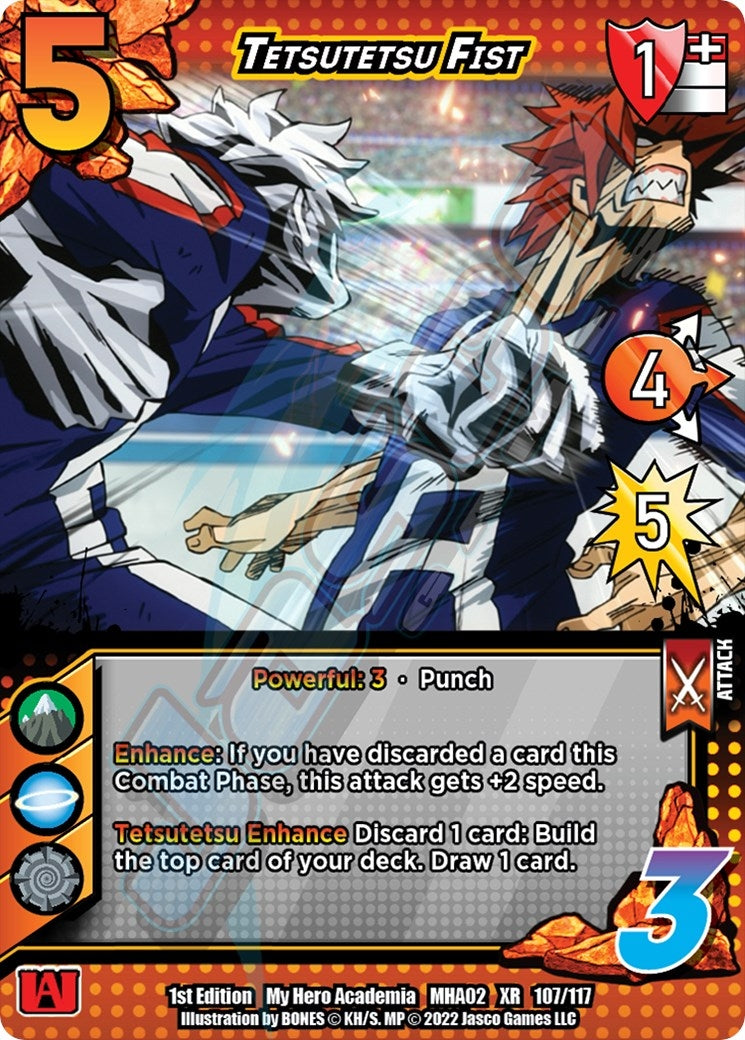 Tetsutetsu Fist (XR) (107) [MHA2] - UniVersus Single