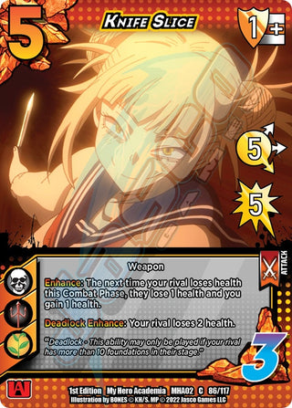 Knife Slice (86) [MHA2] - UniVersus Single