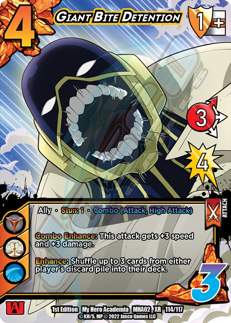 Giant Bite Detention (XR) (114) [MHA2] - UniVersus Single