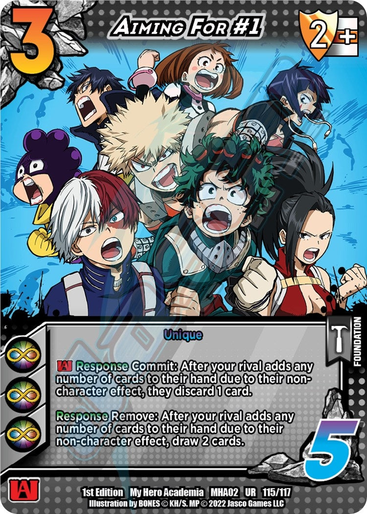 Aiming For #1 (115) [MHA2] - UniVersus Single