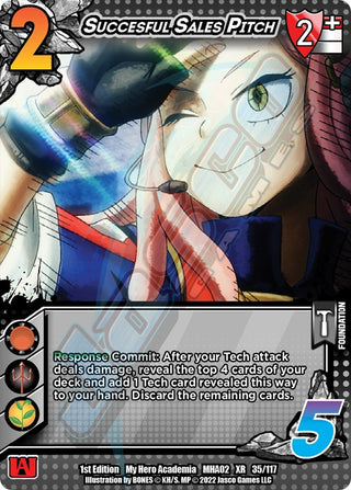 Successful Sales Pitch (XR) (35) [MHA2] - UniVersus Single