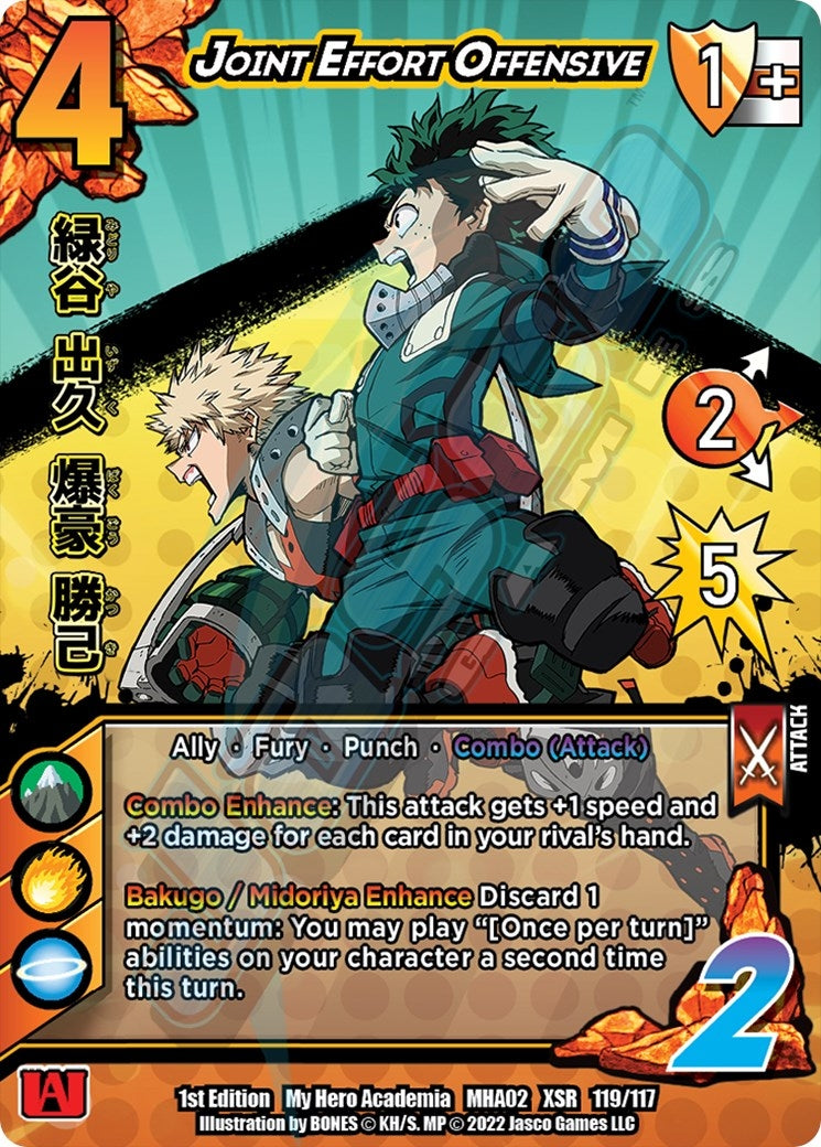 Joint Effort Offensive (XSR) (119) [MHA2] - UniVersus Single