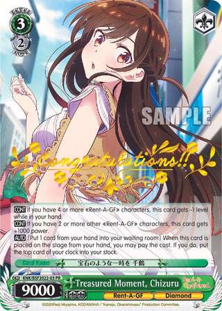 Treasured Moment Chizuru (Hot Stamped) (202203) [EVENT] - Weiss Schwarz Single