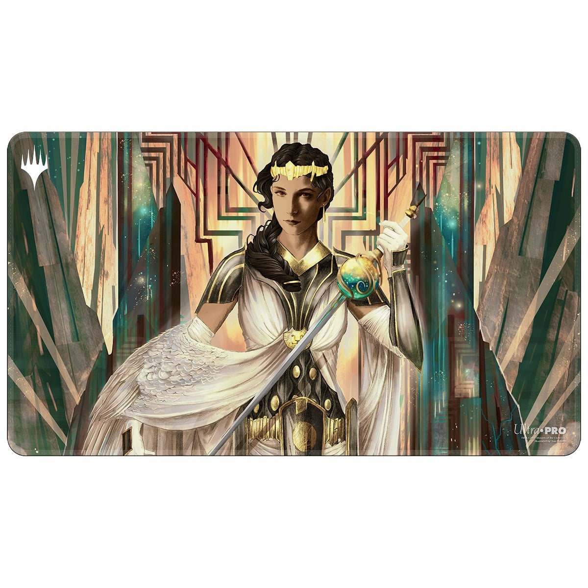 Streets of New Capenna Elspeth Resplendent Holofoil Playmat for Magic: The Gathering - Playmats Sealed