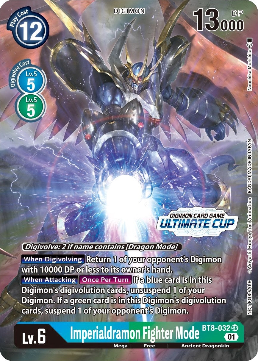 Imperialdramon Fighter Mode - BT8-032 (Ultimate Cup 2022) (8032) [BT08] - Digimon Card Game Single
