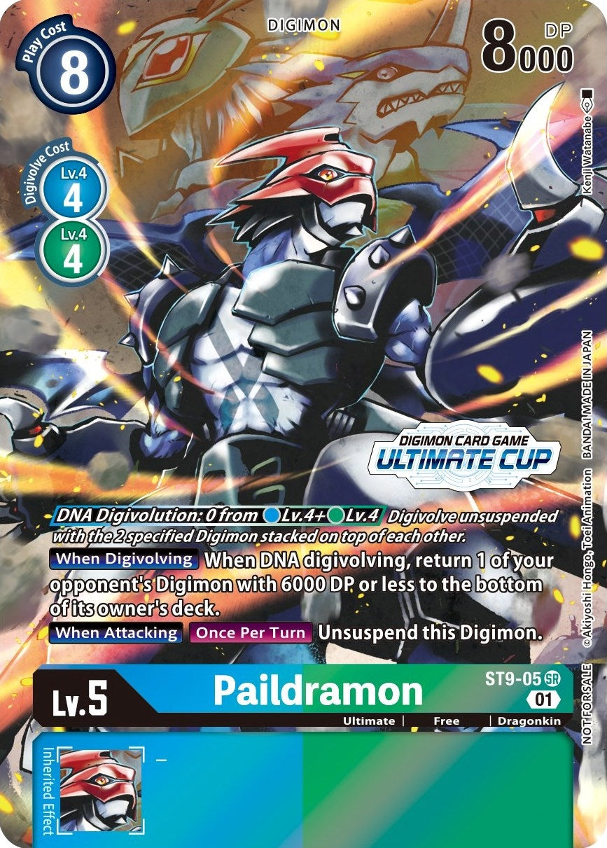 Paildramon - ST9-05 (Ultimate Cup 2022) (905) [ST-9] - Digimon Card Game Single