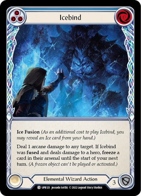 Icebind (Blue) (121) [UPR] - Flesh and Blood TCG Single