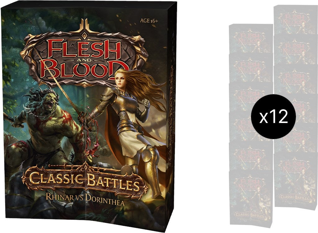 Classic Battles: Rhinar vs. Dorinthea Box Set Case [RVD/DVR] - Flesh and Blood TCG Sealed