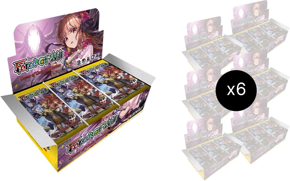Game of Gods: Revolution Booster Box Case [GRV] - Force of Will Sealed