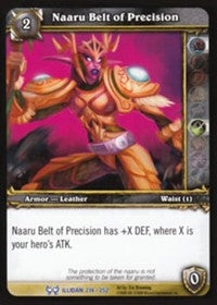 Naaru Belt of Precision - WoW Single