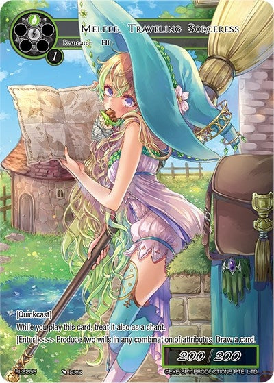 Melfee Traveling Sorceress (2205) [PRO] - Force of Will Single