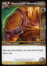 Wastewalker Shoulderpads - WoW Single