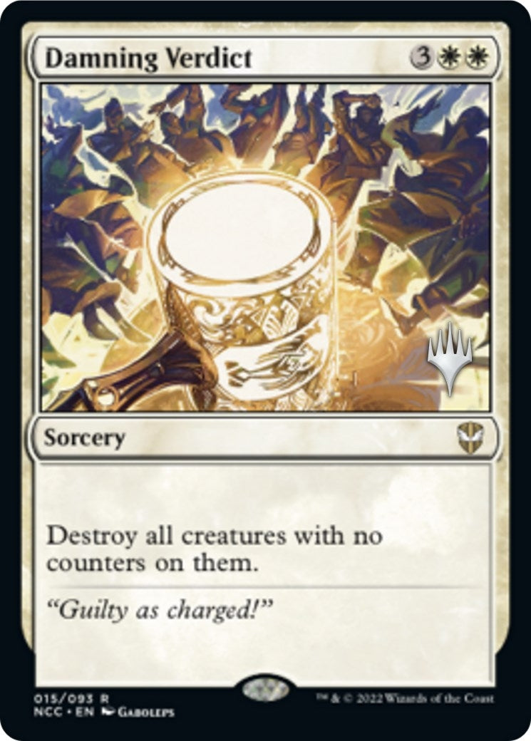 Damning Verdict (15) [PPSNC] - MTG Single