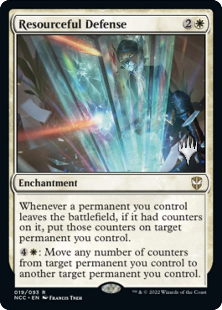 Resourceful Defense (19) [PPSNC] - MTG Single