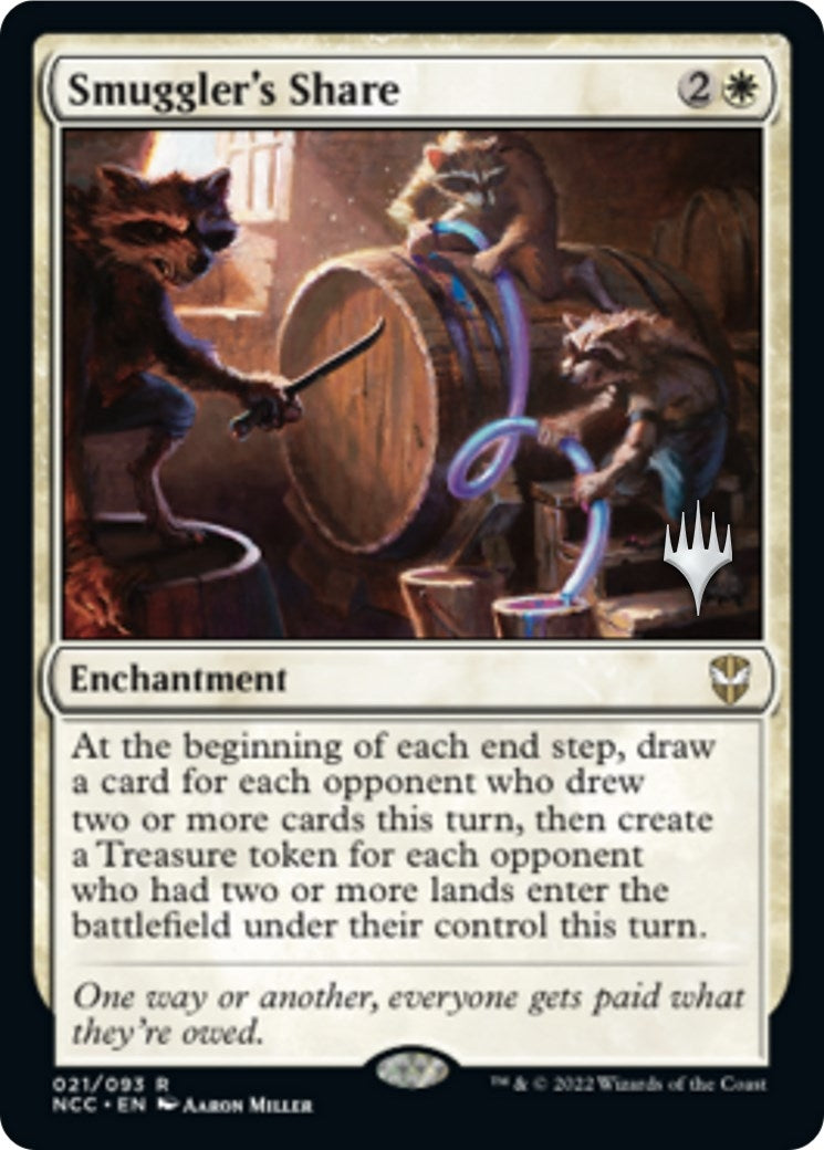 Smuggler’s Share (21) [PPSNC] - MTG Single