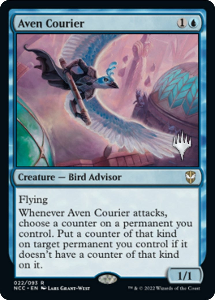 Image for Aven Courier (22) (Streets of New Capenna) - Magic: The Gathering
