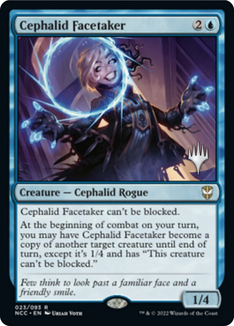 Cephalid Facetaker (23) [PPSNC] - MTG Single