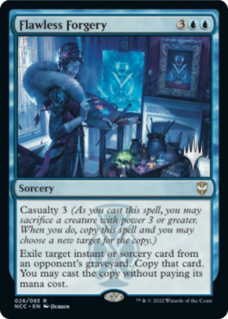 Flawless Forgery (26) [PPSNC] - MTG Single