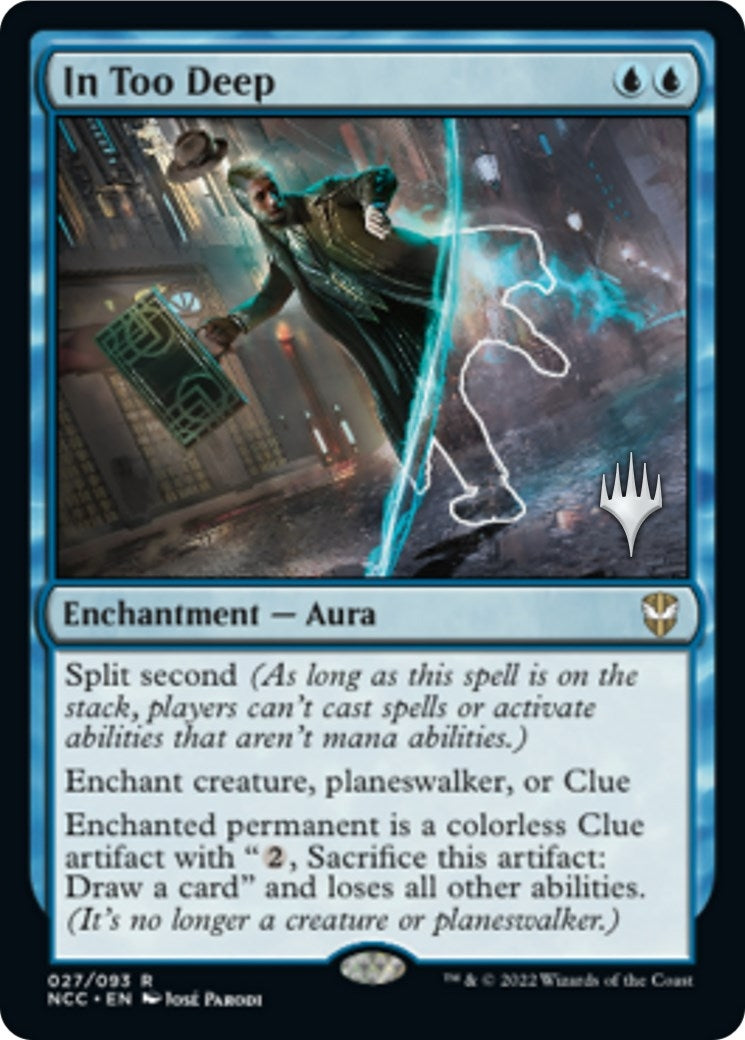 In Too Deep (27) [PPSNC] - MTG Single