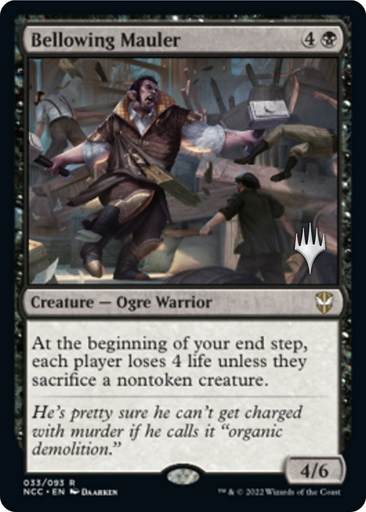 Bellowing Mauler (33) [PPSNC] - MTG Single