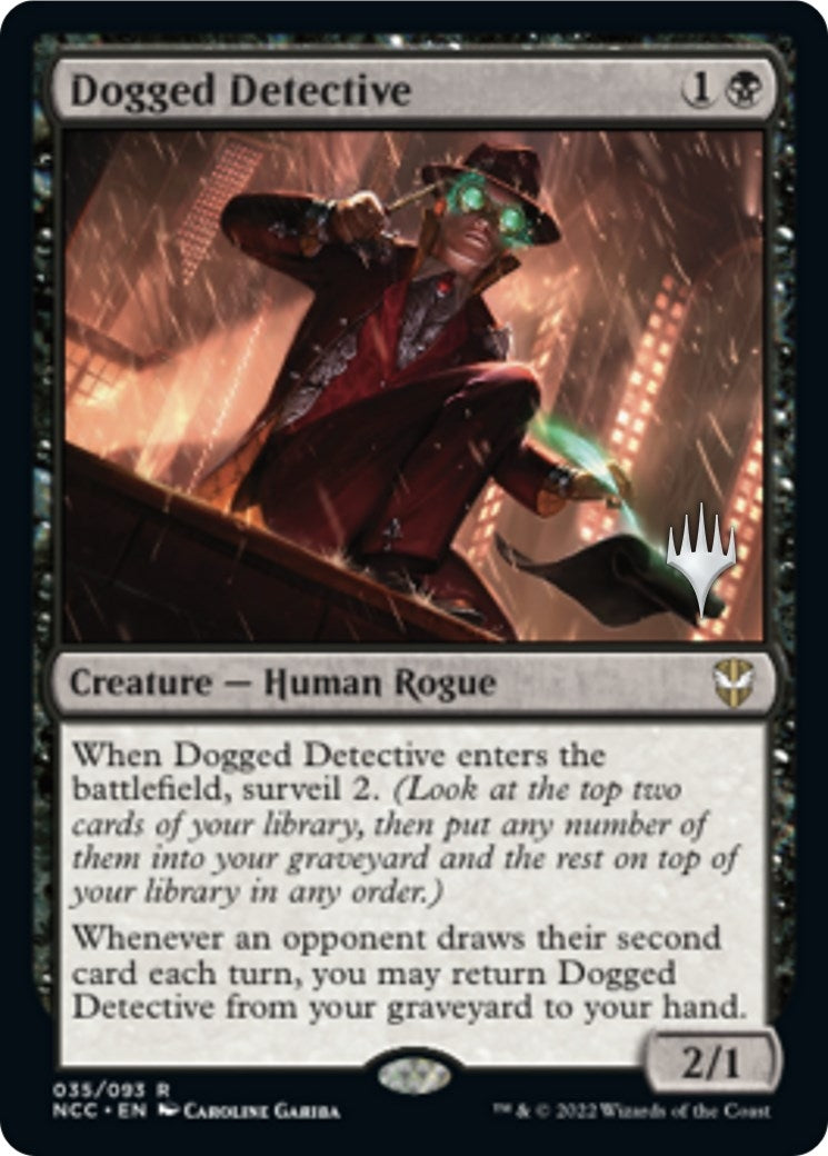 Dogged Detective (35) [PPSNC] - MTG Single