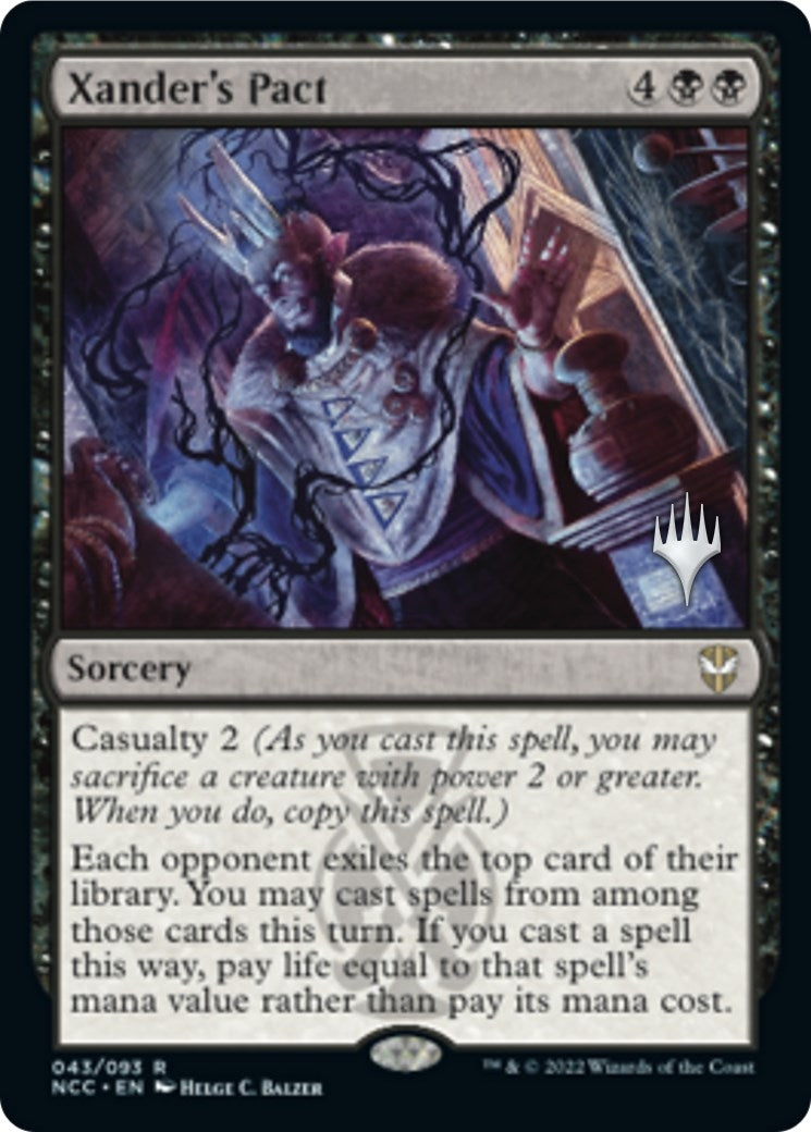 Xander’s Pact (43) [PPSNC] - MTG Single
