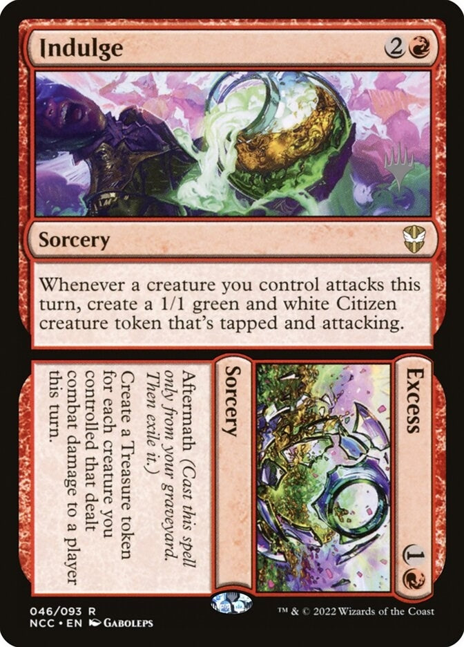 Indulge // Excess (46) [PPSNC] - MTG Single