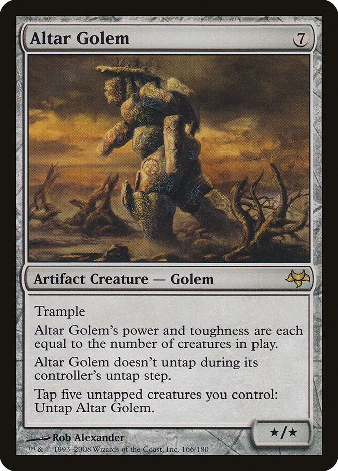 Altar Golem (166) [EVE] - MTG Single