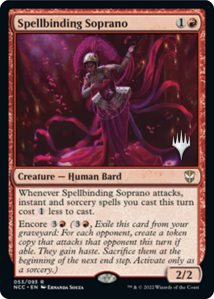 Spellbinding Soprano (53) [PPSNC] - MTG Single