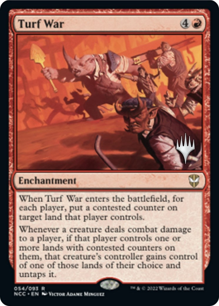 Turf War (54) [PPSNC] - MTG Single