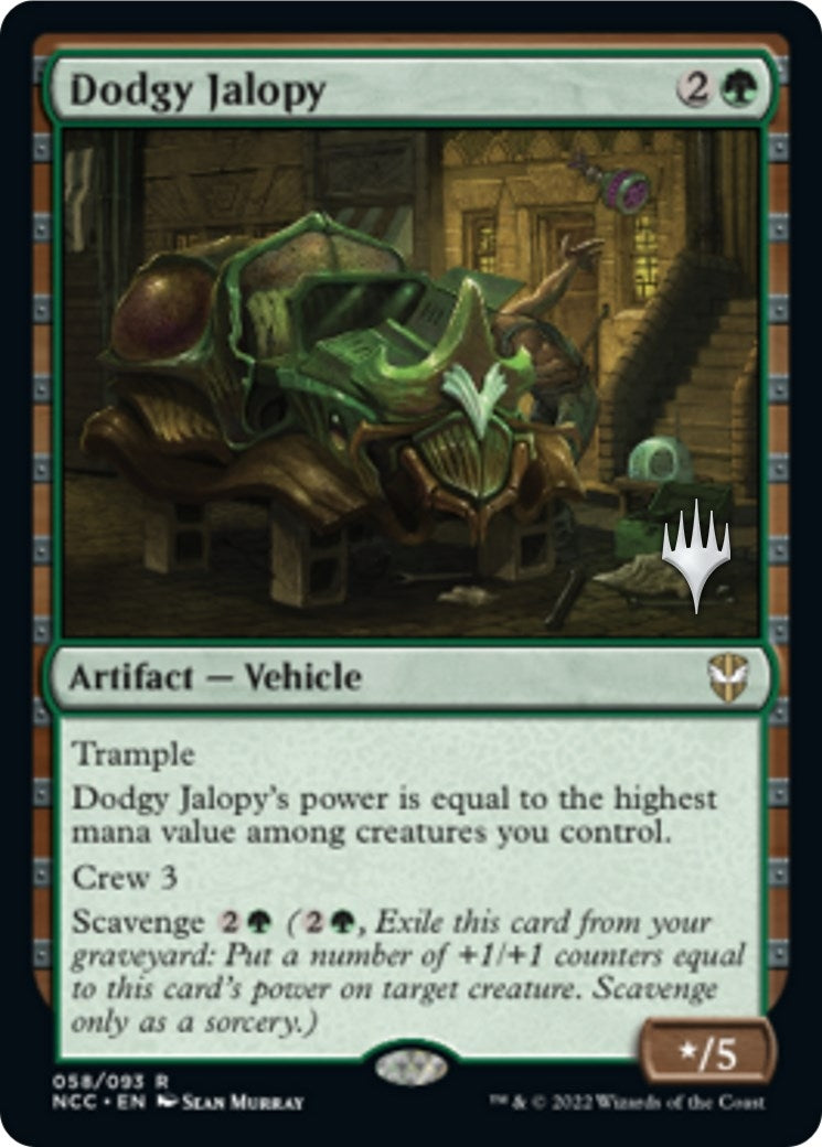 Dodgy Jalopy (58) [PPSNC] - MTG Single