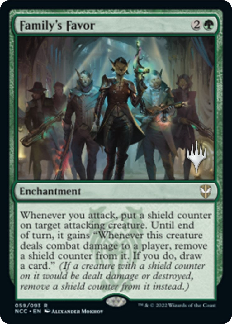 Family’s Favor (59) [PPSNC] - MTG Single